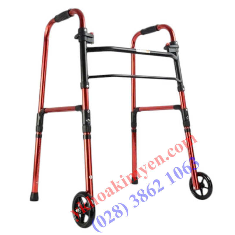 Khung tập đi cao cấp Lucass W-39 màu đỏ