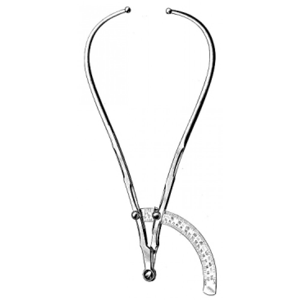 Thước đo khung chậu Martin 34cm 62.0730.34 (Hilbro - Pakistan)