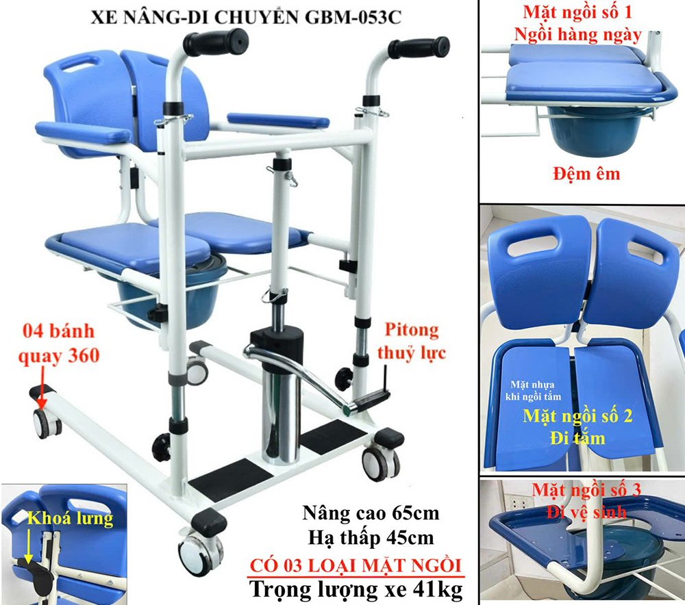 Xe nâng hạ di chuyển GBM-053C