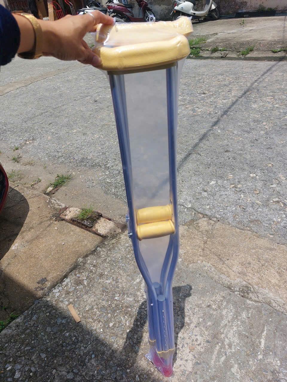 Nạng nhôm tựa nách Oromi C12