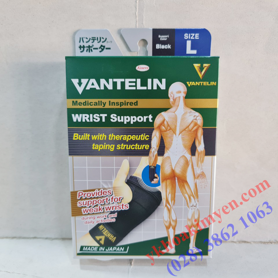 Băng Bảo Vệ Khớp Cổ Tay Vantelin size L