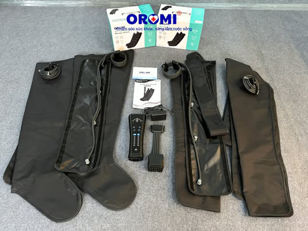 Máy nén ép trị liệu giãn tĩnh mạch và massage Oromi ORM-3003C