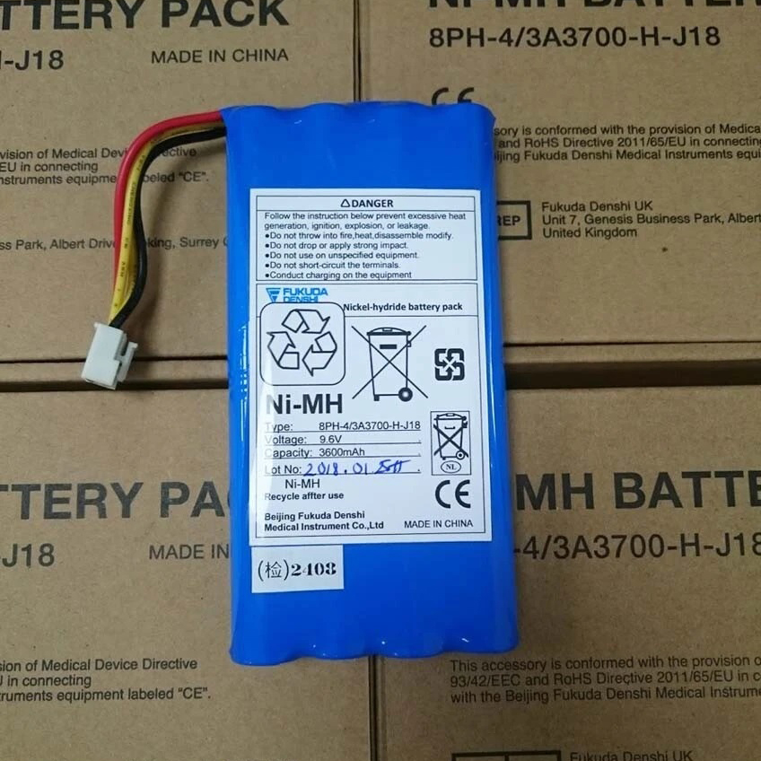 Pin máy đo điện tim Fukuda Denshi (8PH-4/3A3700-H-J18)