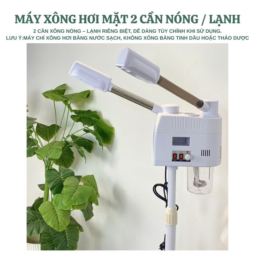 Máy xông hơi 2 cần nóng lạnh