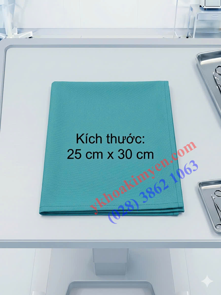 Khăn vải phẫu thuật 25cm x 30cm