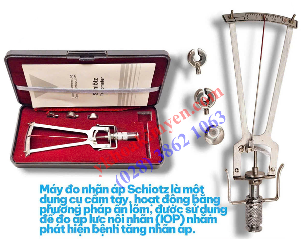 Bộ đo nhãn áp Schiotz