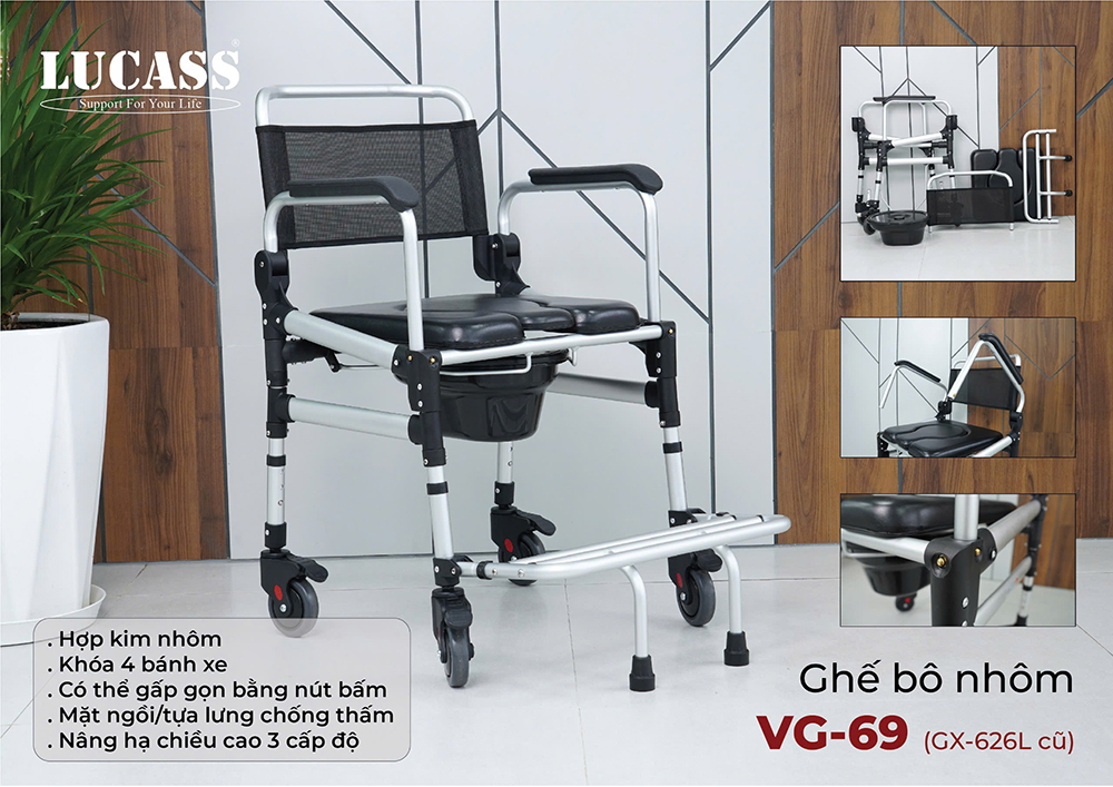 Ghế bô nhôm Lucass VG69