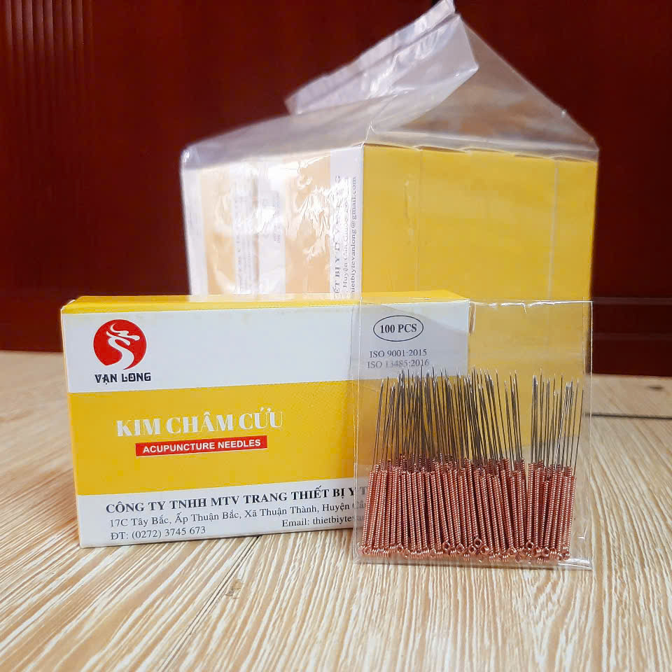 Kim châm cứu vô trùng Vạn Long số 2