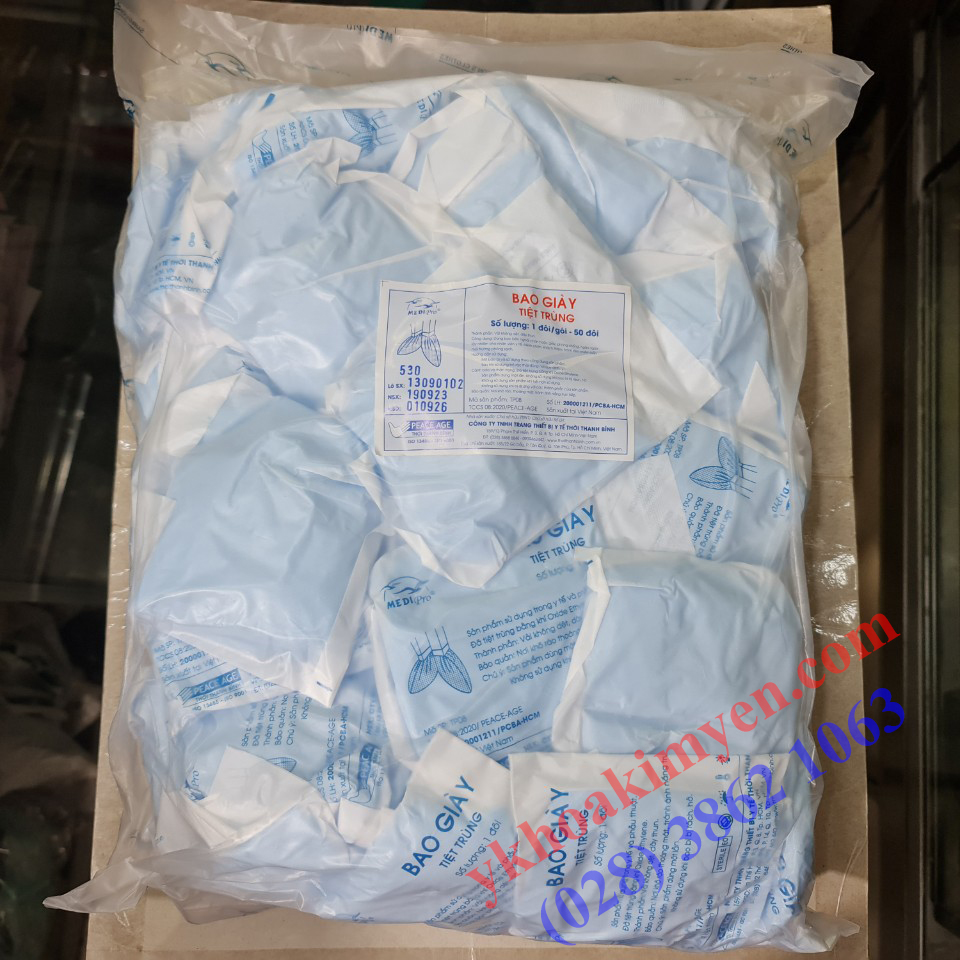 Bao giày phẫu thuật Medipro (Bao 50 đôi)
