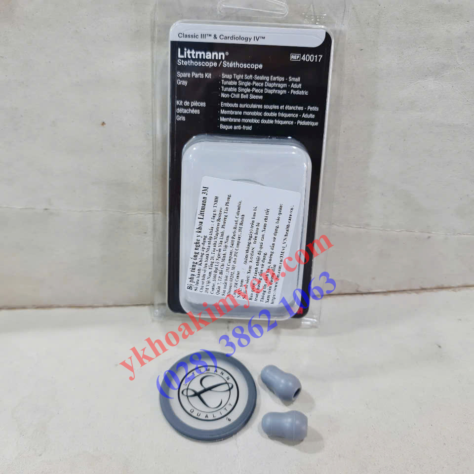 Bộ phụ kiện ống nghe y khoa Littmann 3M (3 món)