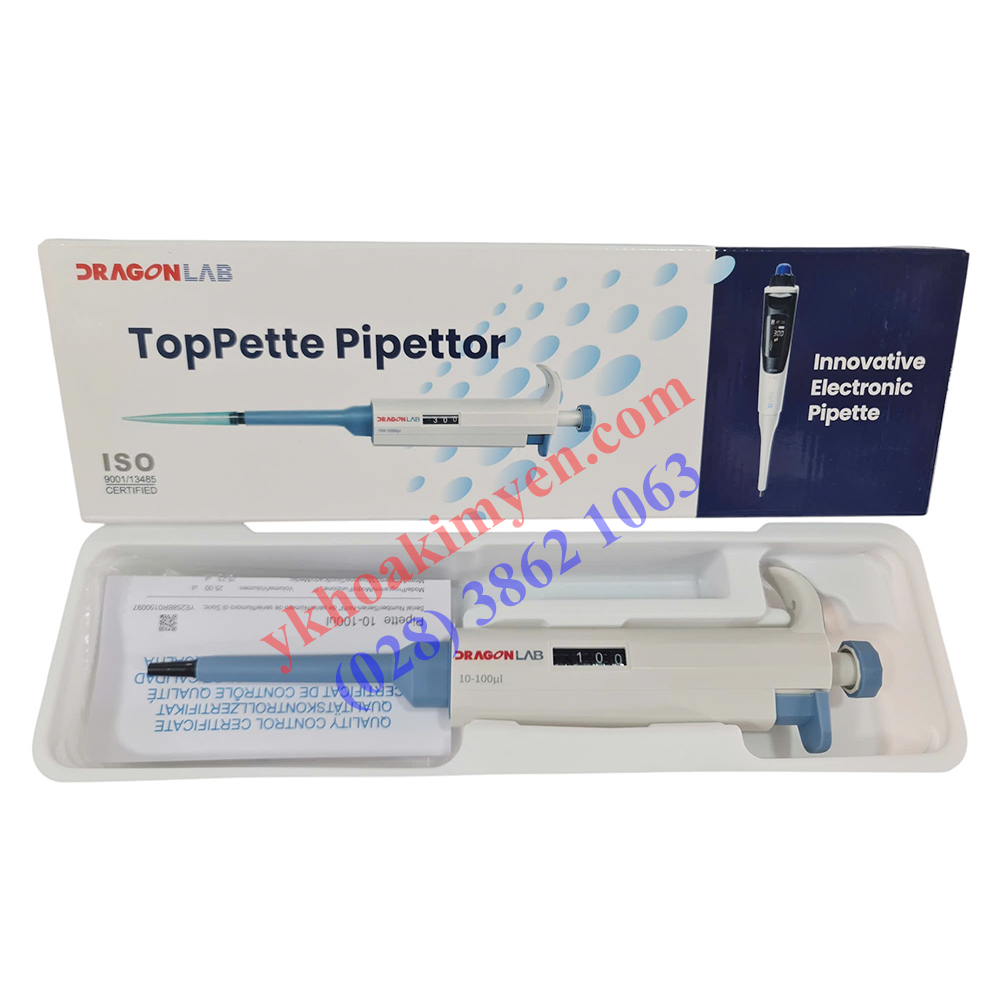 Micropipet 10-100ul Dragonlab
