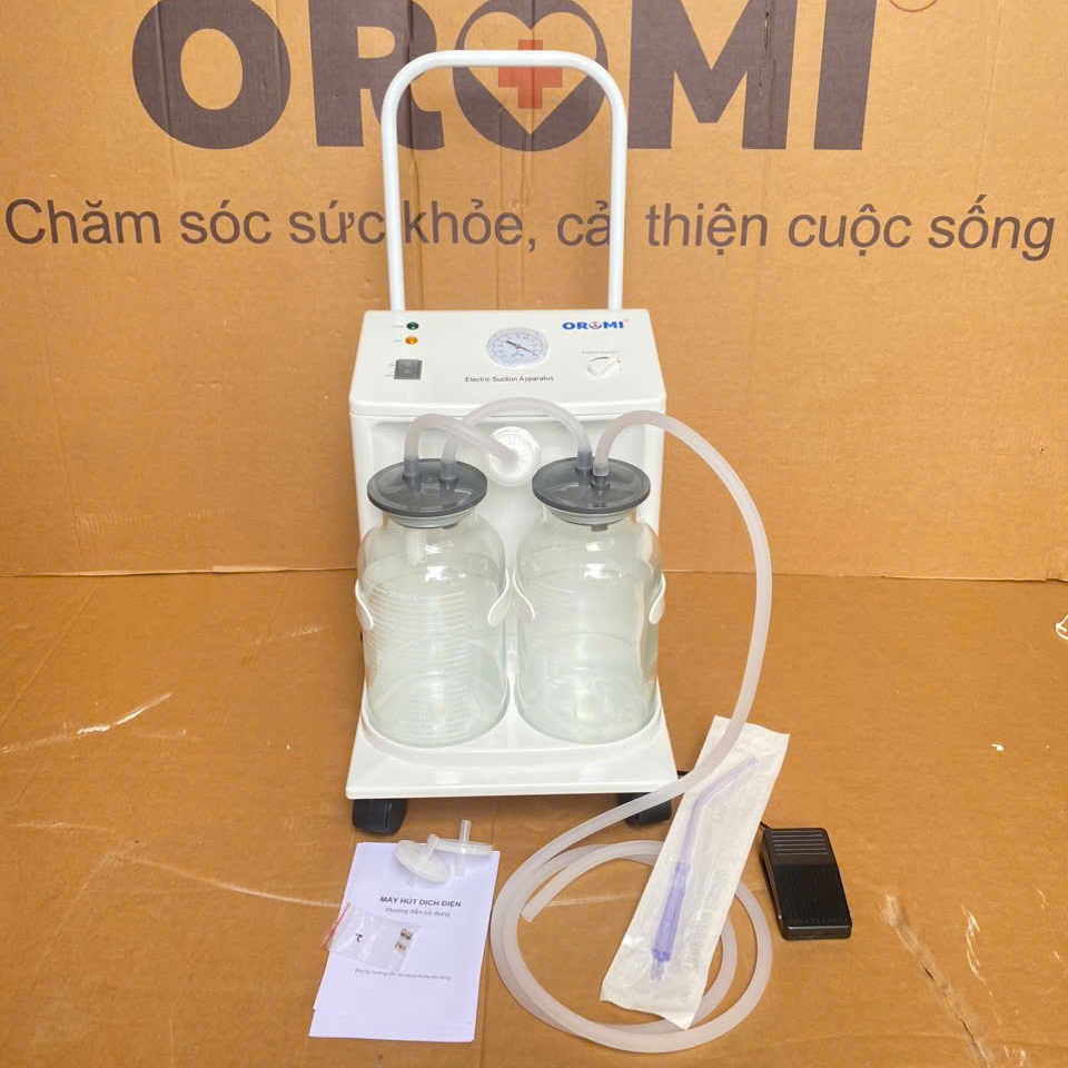 Máy hút dịch 2 bình Oromi SS-8A