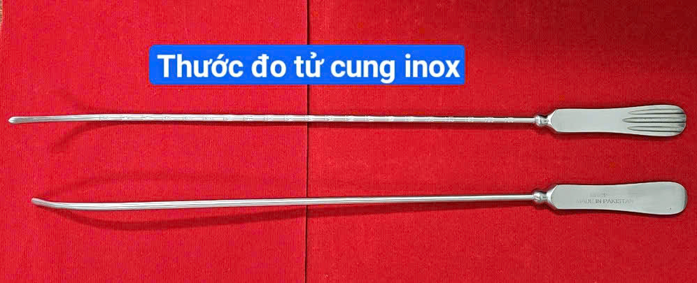 Thước đo tử cung inox